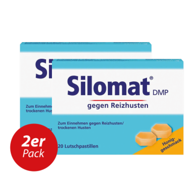 SILOMAT DMP gegen Reizhusten Honig im 2er Pack