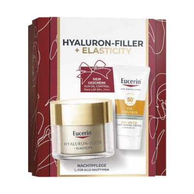 Eucerin® HYALURON-FILLER + Elasticity Nachtpflege Weihnachtsset