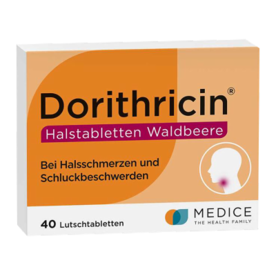 DORITHRICIN Halstabletten Waldbeere