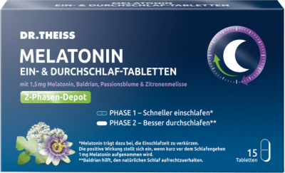 DR.THEISS Melatonin Ein- & Durchschlaf-Tabletten