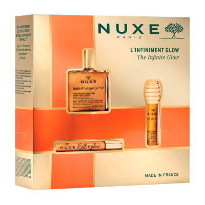 NUXE Geschenkset 2024 Huile Prodigieuse Or Glow