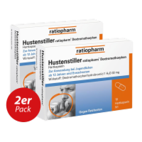 HUSTENSTILLER-ratiopharm Dextromethorphan im 2er Pack