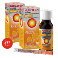 NUROFEN Junior Fieber-u. Schmerzsaft 4 % Orange im 2er Pack