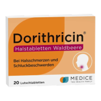 DORITHRICIN Halstabletten Waldbeere