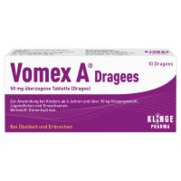 VOMEX A Dragees 50 mg überzogene Tabletten